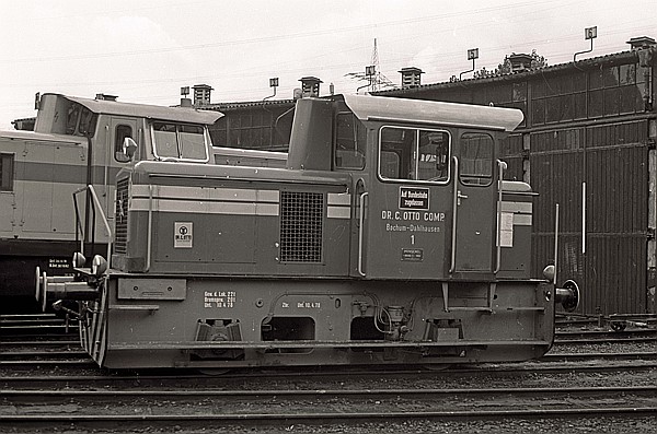 Foto:: Werkslok Dr. C. Otto 1 / Bochum / 23.08.1980 (Foto,Fotos,Bilder,Bild,)