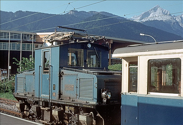 Foto:: BZ 1 / Garmisch / 08.09.1980 (Foto,Fotos,Bilder,Bild,)