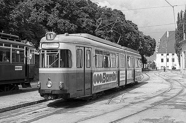 Foto:: IVB 2 + IVB 86 / Innsbruck / 10.09.1980 (Foto,Fotos,Bilder,Bild,)