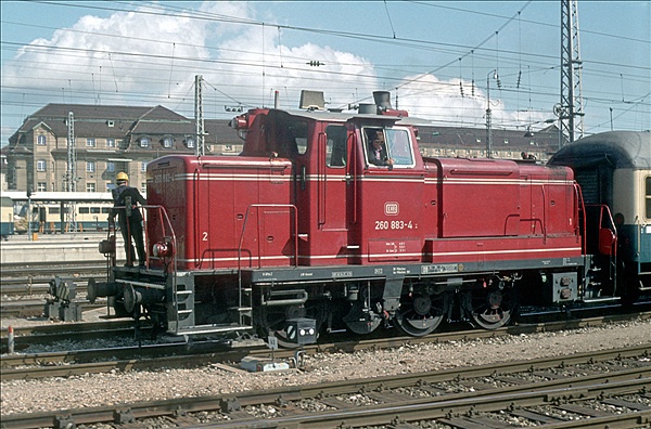 Foto:: DB 260 883-4 / Muenchen / 13.09.1980 (Foto,Fotos,Bilder,Bild,)