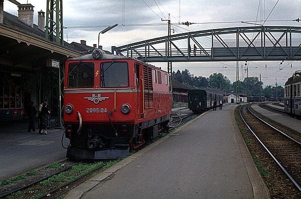 Foto:: OeBB 2095.04 / Bregenz / 17.09.1980 (Foto,Fotos,Bilder,Bild,)