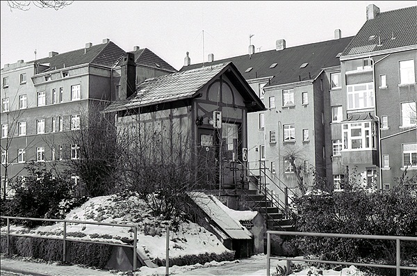 Foto:: Posten 3 / Hagen-Niederhaspe / Dezember 1980 (Foto,Fotos,Bilder,Bild,)