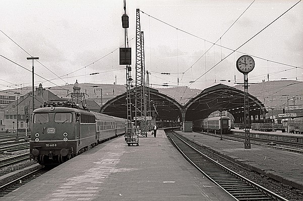 Foto:: DB 110 448-8 / Hagen / 22.02.1981 (Foto,Fotos,Bilder,Bild,)