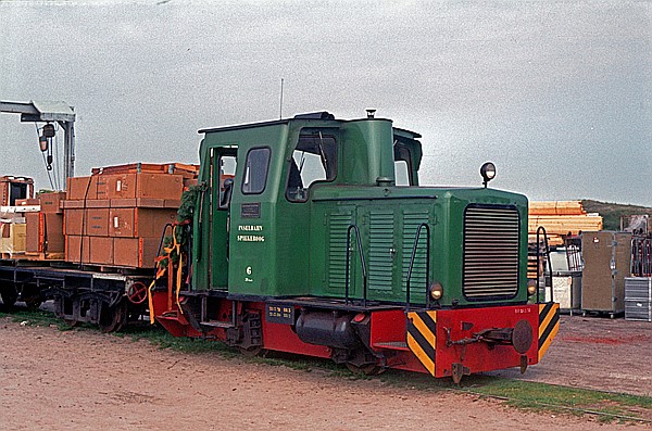 Foto:: Lok 6 / Spiekeroog / 30.05.1981 (Foto,Fotos,Bilder,Bild,)