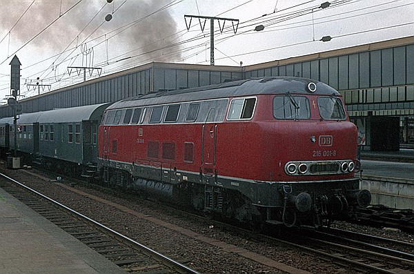Foto:: DB 216 001-8 / Essen / 12.07.1981 (Foto,Fotos,Bilder,Bild,)