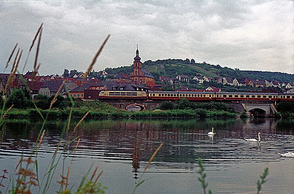 Foto:: DB 103 / Retzbach / 03.07.1982 (Foto,Fotos,Bilder,Bild,)