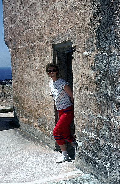 Foto:: Castell de Bellver / Palma / Mai 1984 (Foto,Fotos,Bilder,Bild,)