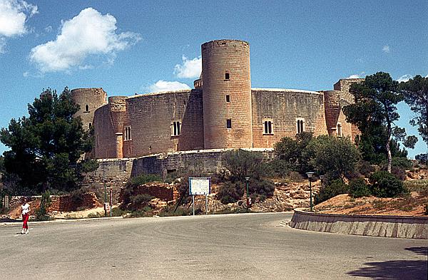 Foto:: Castell de Bellver / Palma / Mai 1984 (Foto,Fotos,Bilder,Bild,)