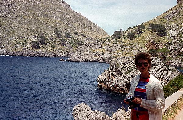 Foto:: Bucht / Sa Calobra / Mai 1984 (Foto,Fotos,Bilder,Bild,)