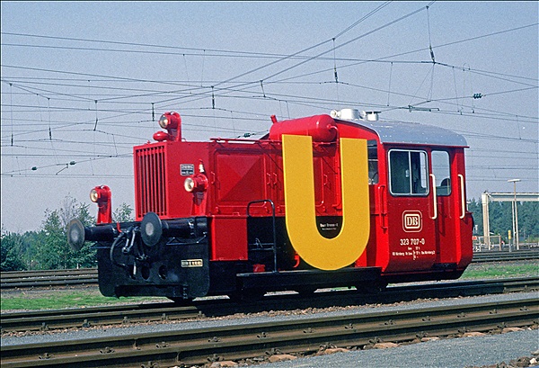 Foto:: DB 323 707-0 / Nuernberg / 21.09.1985 (Foto,Fotos,Bilder,Bild,)