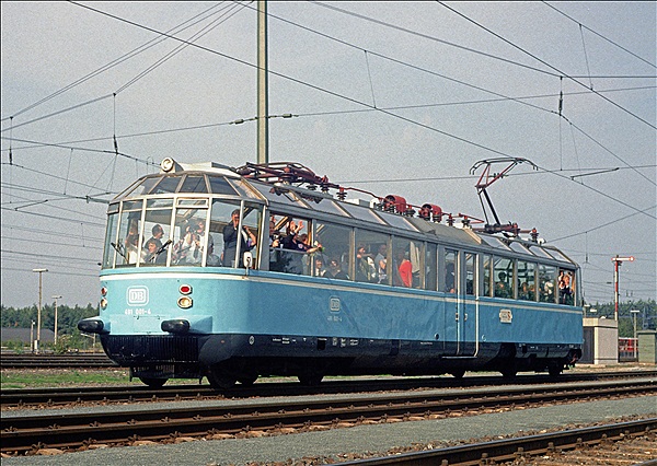 Foto:: DB 491 001-4 / Nuernberg / 21.09.1985 (Foto,Fotos,Bilder,Bild,)