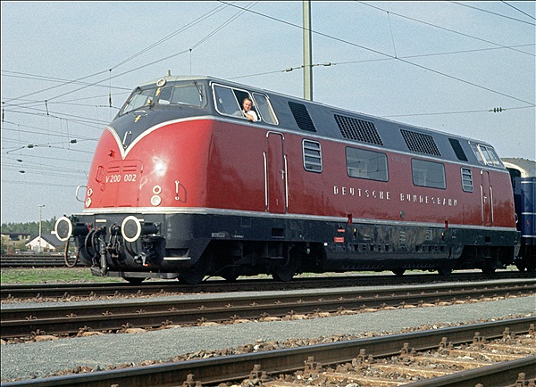 Foto:: V 200 002 / Nuernberg / 21.09.1985 (Foto,Fotos,Bilder,Bild,)