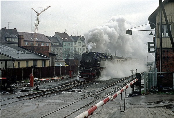 Foto:: DR 99 7234-0 / Nordhausen / 03.03.1990 (Foto,Fotos,Bilder,Bild,)