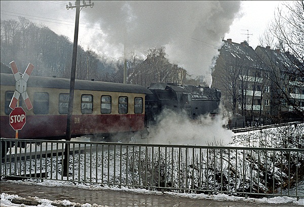 Foto:: DR 99 7234-0 / Ilfeld / 03.03.1990 (Foto,Fotos,Bilder,Bild,)