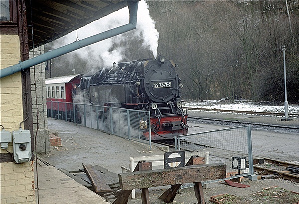Foto:: DR 99 7247-2 / Alexisbad / 03.03.1990 (Foto,Fotos,Bilder,Bild,)