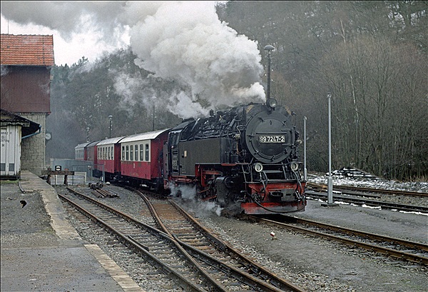 Foto:: DR 99 7247-2 / Alexisbad / 03.03.1990 (Foto,Fotos,Bilder,Bild,)