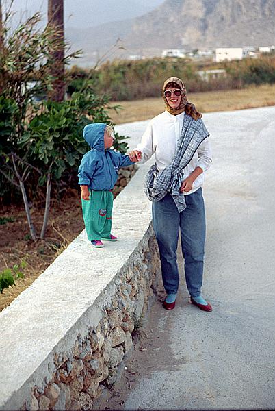 Foto:: Spaziergang / Arkasa / Mai 1990 (Foto,Fotos,Bilder,Bild,)