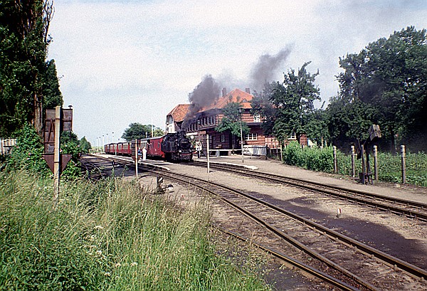 Foto:: DR 99 2331-9 / Kuehlungsborn-West / 23.06.1990 (Foto,Fotos,Bilder,Bild,)