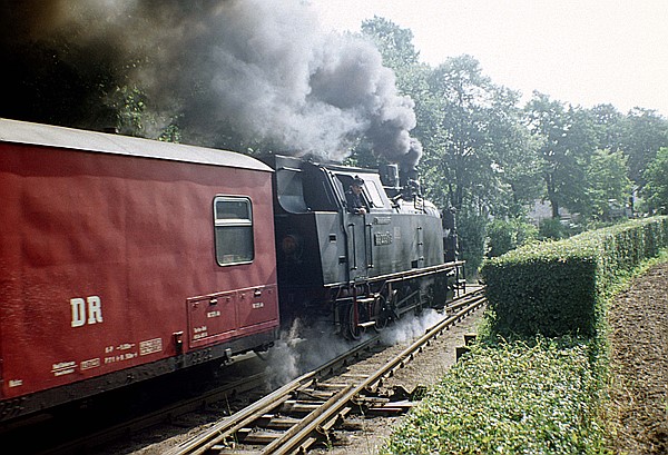 Foto:: DR 99 2331-9 / Kuehlungsborn-West / 23.06.1990 (Foto,Fotos,Bilder,Bild,)