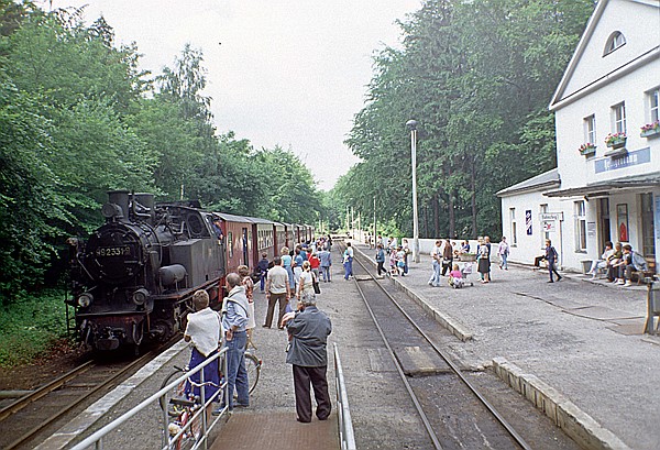 Foto:: DR 99 2331-9 / Heiligendamm / 23.06.1990 (Foto,Fotos,Bilder,Bild,)