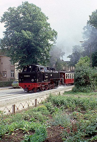 Foto:: DR 99 2321-0 / Bad Doberan / 23.06.1990 (Foto,Fotos,Bilder,Bild,)