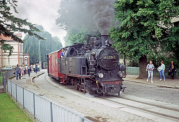 Foto:: DR 99 2331-9 / Bad Doberan / 23.06.1990 (Foto,Fotos,Bilder,Bild,)