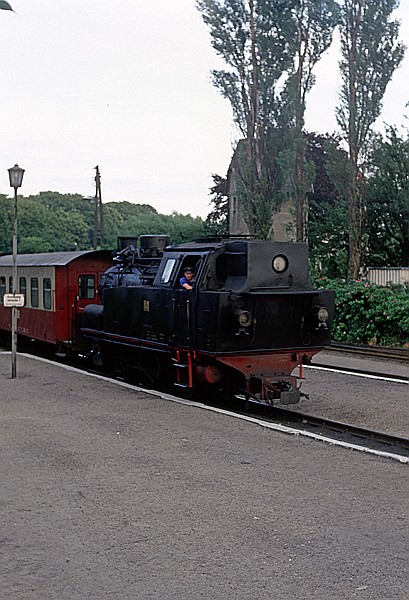 Foto:: DR 99 2331-9 / Kuehlungsborn / 23.06.1990 (Foto,Fotos,Bilder,Bild,)