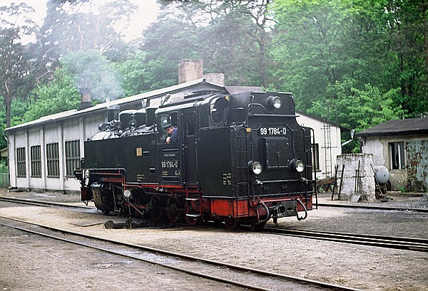 Foto:: DR 99 1784-0 / Goehren / 15.06.1991 (Foto,Fotos,Bilder,Bild,)