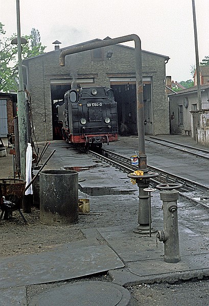 Foto:: DR 99 1784-0 / Putbus / 15.06.1991 (Foto,Fotos,Bilder,Bild,)