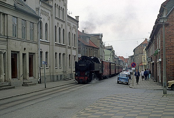 Foto:: DR 99 2322-8 / Bad Doberan / 12.07.1991 (Foto,Fotos,Bilder,Bild,)