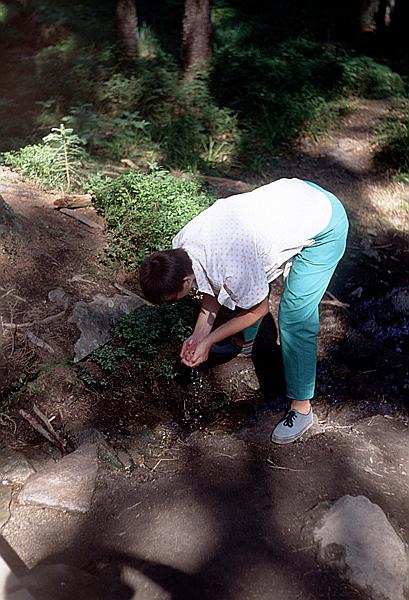 Foto:: Wanderung / Moldauquelle / September 1991 (Foto,Fotos,Bilder,Bild,)