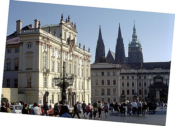 Foto:: Veitsdom / Prag / 08.09.1991 (Foto,Fotos,Bilder,Bild,)
