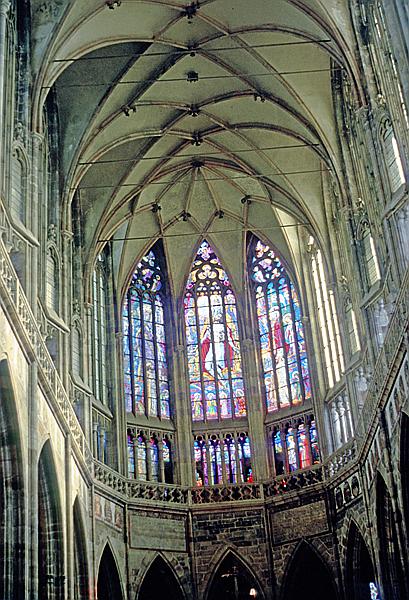 Foto:: Veitsdom / Prag / 08.09.1991 (Foto,Fotos,Bilder,Bild,)
