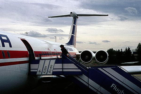 Foto:: Iljuschin II-62M / Koeln / 26.04.1992 (Foto,Fotos,Bilder,Bild,)