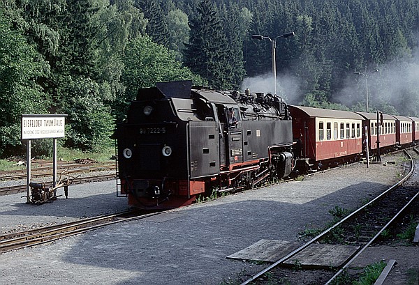 Foto:: DR 99 7222-5 / Eisfelder Talmuehle / 01.08.1992 (Foto,Fotos,Bilder,Bild,)