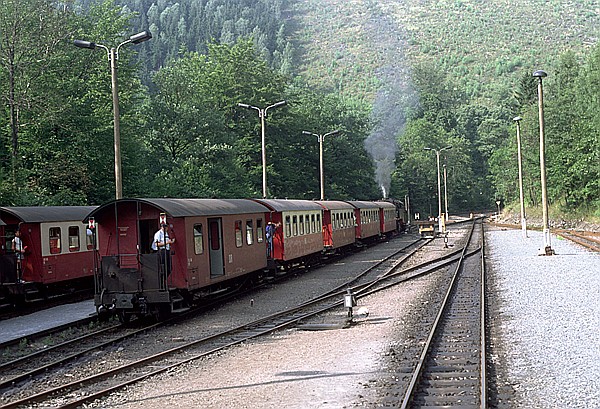 Foto:: DR 99 7222-5 / Eisfelder Talmuehle / 01.08.1992 (Foto,Fotos,Bilder,Bild,)