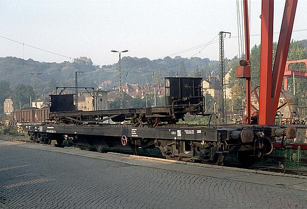 Foto:: Schmalspurtransportwagen / Freital-Hainsberg / 25.09.1992 (Foto,Fotos,Bilder,Bild,)