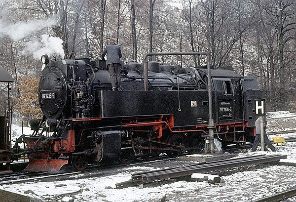 Foto:: DR 99 7236-5 / Eisfelder Talmuehle / 14.11.1992 (Foto,Fotos,Bilder,Bild,)