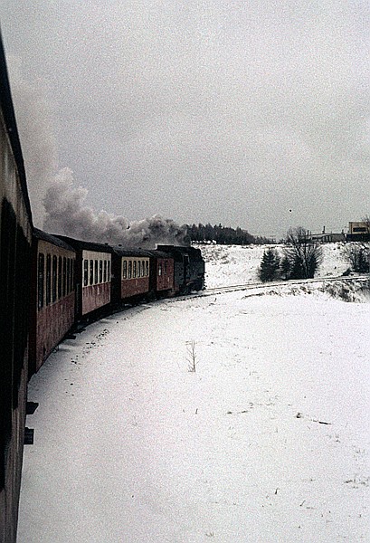 Foto:: DR 99 7247-2 / Benneckenstein / 14.11.1992 (Foto,Fotos,Bilder,Bild,)