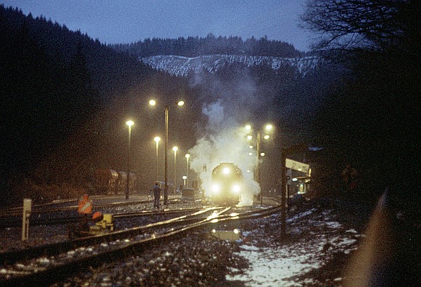 Foto:: DR 99.72 / Eisfelder Talmuehle / 14.11.1992 (Foto,Fotos,Bilder,Bild,)