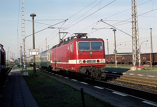 Foto:: DR 143 589-0 / Bergen / 26.06.1993 (Foto,Fotos,Bilder,Bild,)