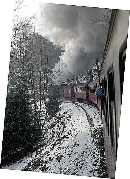 Foto:: DR 99 7244-9 / Wernigerode / 20.03.1994 (Foto,Fotos,Bilder,Bild,)