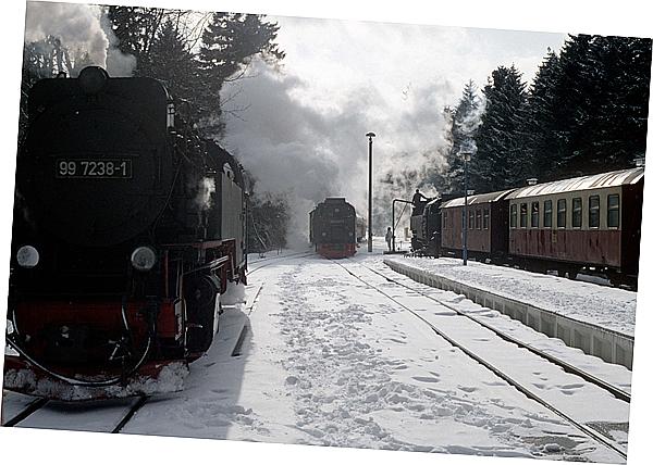 Foto:: DR 99 7238-1 + DR 99 7237-3 + DR 99 7235-7 / Drei Annen Hohne / (Foto,Fotos,Bilder,Bild,)