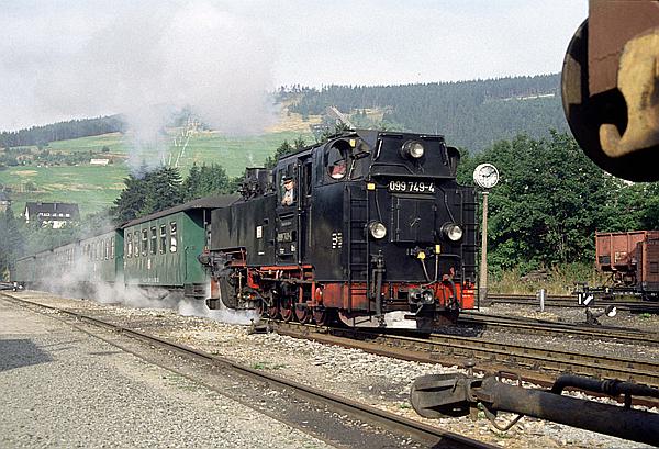 Foto:: DB 099 749-4 / Oberwiesenthal / 27.08.1994 (Foto,Fotos,Bilder,Bild,)