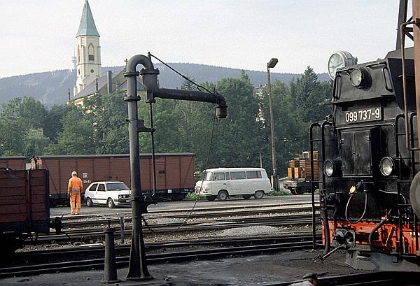 Foto:: DB 099 737-9 / Oberwiesenthal / 27.08.1994 (Foto,Fotos,Bilder,Bild,)