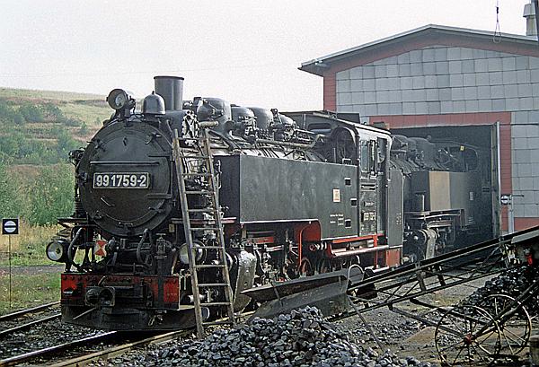 Foto:: DR 99 1759-2 / Oberwiesenthal / 27.08.1994 (Foto,Fotos,Bilder,Bild,)