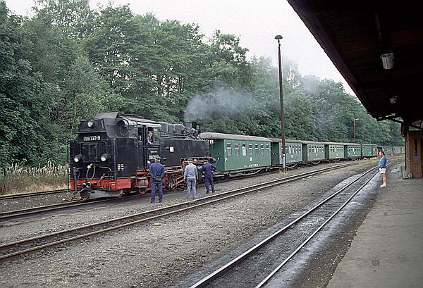 Foto:: DB 099 737-9 / Cranzahl / 27.08.1994 (Foto,Fotos,Bilder,Bild,)