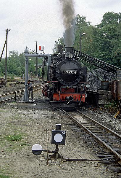 Foto:: DB 099 737-9 / Cranzahl / 27.08.1994 (Foto,Fotos,Bilder,Bild,)