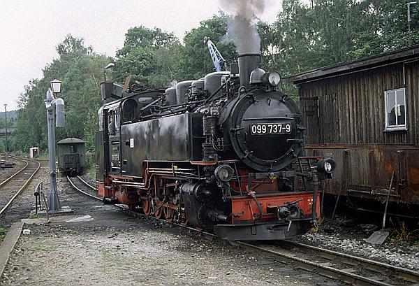Foto:: DB 099 737-9 / Cranzahl / 27.08.1994 (Foto,Fotos,Bilder,Bild,)