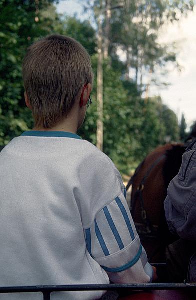 Foto:: Kutschfahrt / Mragowo / September 1994 (Foto,Fotos,Bilder,Bild,)